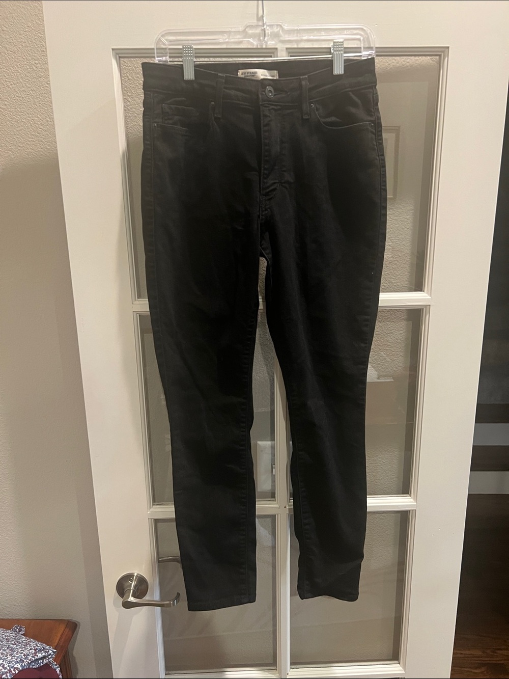 Signature by Levi Strauss Women's Black Skinny Jeans Size 29x30